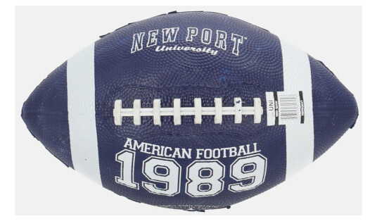 American Football Navy Blue/White Onesize  Baller