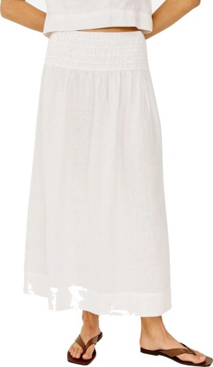 Rails Alessa skirt S hvit dame