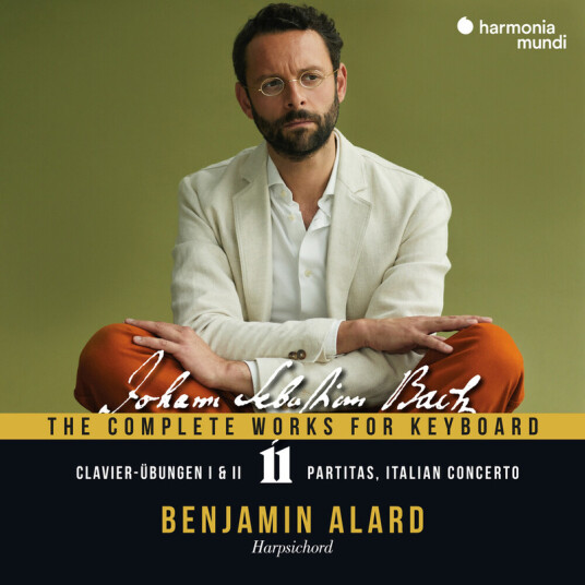 Benjamin Alard Bach: Complete Works For Keyboard Vol. 11 CD