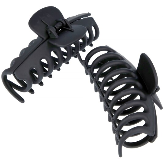 PIPOL BAZAAR Bella Hair Claw Matte 2pcs Black PIPOL BAZAAR Bella Hair Claw Matte 2pcs Black