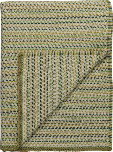 Røros Tweed Juli Pledd Ull 150x200 cm Grønn Røros Tweed Juli Pledd Ull 150x200 cm Grønn