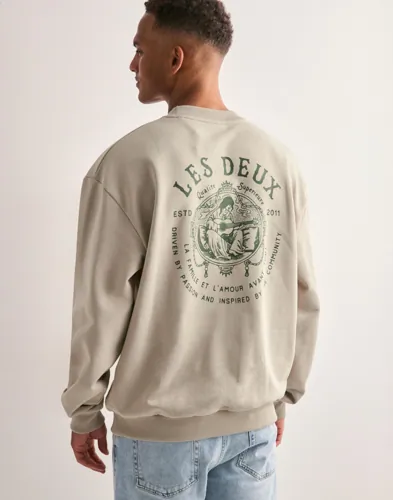 Les Deux Passion Sweatshirt Collegegensere Beige