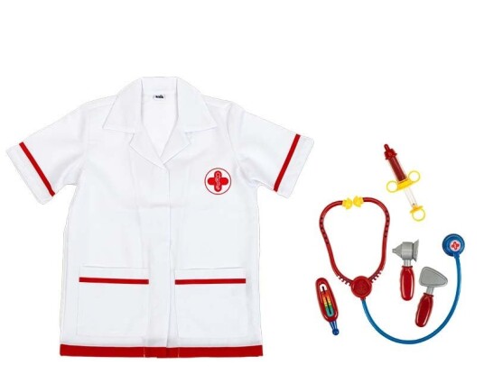 KleinToys Doktor Kostyme med Tilbehør KleinToys Doktor Kostyme med Tilbehør