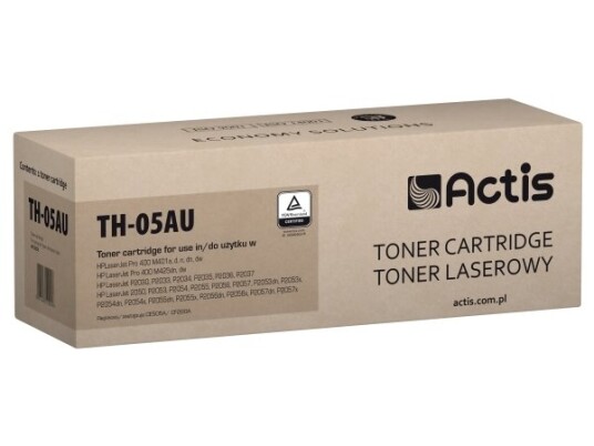 Actis Th-05Au Universal Toner Erstatning For Hp 05A Ce505a Cf280a Standard 2800 Sider Svart Actis Th-05Au Universal Toner Erstatning For Hp 05A Ce505a Cf280a Standard 2800 Sider Svart