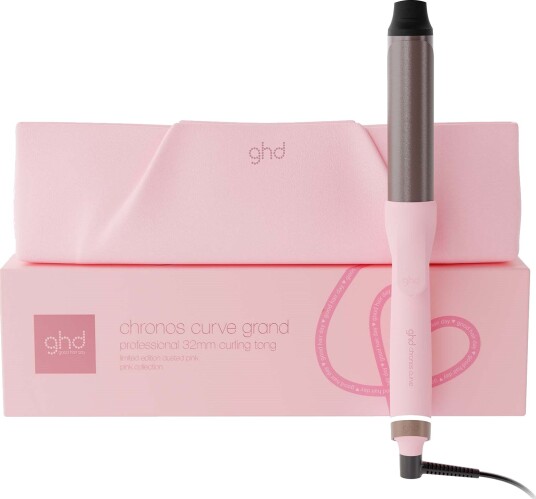 ghd Chronos Limited Edition Curve Grand Tong 32mm Barrel in Dusted P ghd Chronos Limited Edition Curve Grand Tong 32mm Barrel in Dusted P