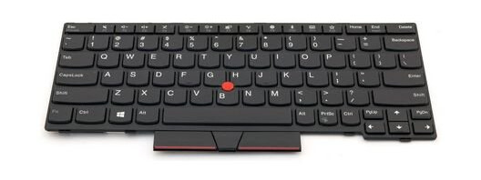 Lenovo Lite-On - erstatningstastatur for bærbar PC - Belgisk