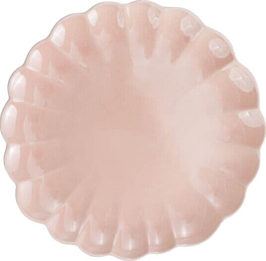 Stiernholm Lotus tallerken 27 cm støvet rosa
