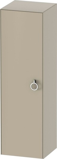 Duravit White Tulip Halvhøyskap 40x36x132 cm Taupe Matt