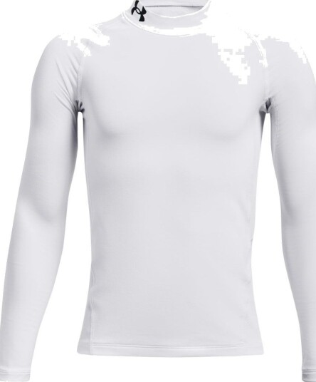 Under Armour Ua Cg Armour Mock Ls White 122 128