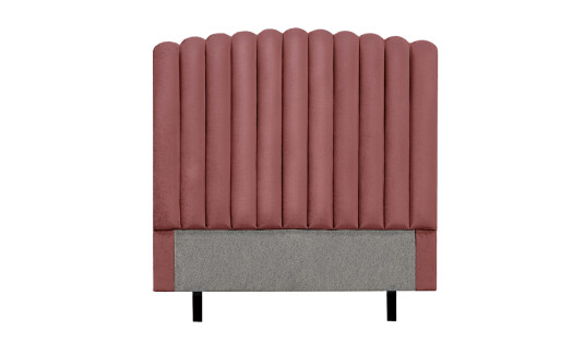 Soffadirekt PRIMO HIGH 140 Sengegavl Fløyel Rosa