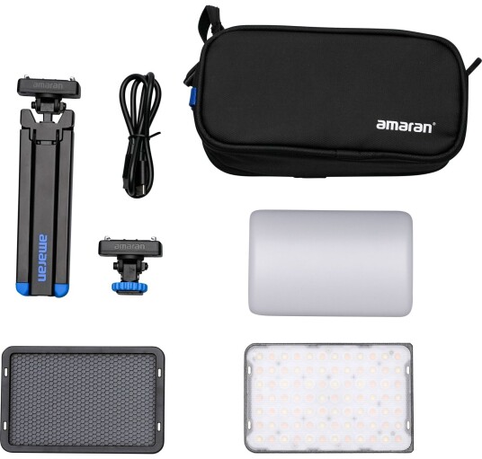Amaran Ace 25x Kit Charcoal Foto /Videolys 32W RGB Sølv Amaran Ace 25x Kit Charcoal Foto /Videolys 32W RGB Sølv