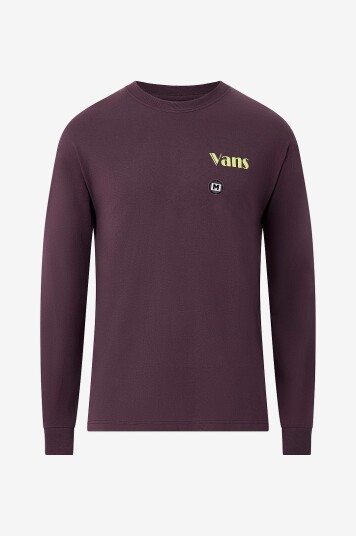 Vans T skjorte Club Vans LS Rød