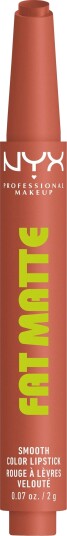 NYX PROFESSIONAL MAKEUP Fat Matte Slick Click Lip Balm 01 Cozy Whipped NYX PROFESSIONAL MAKEUP Fat Matte Slick Click Lip Balm 01 Cozy Whipped