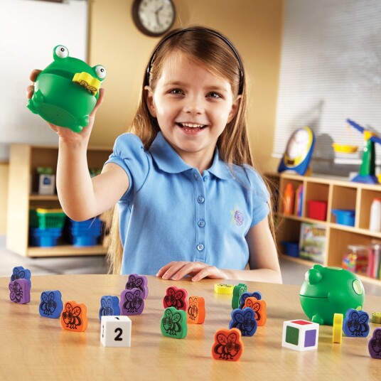 Learning Resources Finmotorisk læringsspill Mat til Froggy