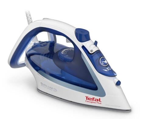 Tefal Tefal Easygliss Plus Steam Iron White/blue FV5736E0 Strykejern