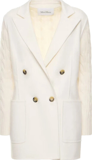 Max Mara Dame Jakker Hvit M,