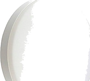 Adriano Vægarmatur 18W   M/Sensor Cct Switch 3000K/4000K 1550/1650Lm Mat Hvid Rund