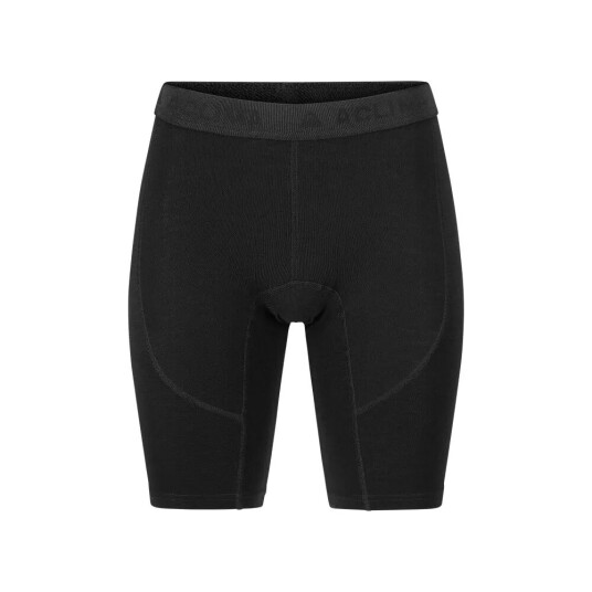 Aclima  WarmWool Shorts long Woman Dame L 123 Jet Black L