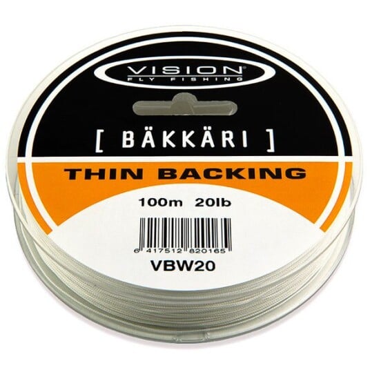 Vision Bakkari Backing 100m/20lbs White Vision Bakkari Backing 100m/20lbs White