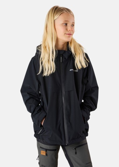 Swedemount Tjörn Rain Jacket Jr Black 160 Regnjakker
