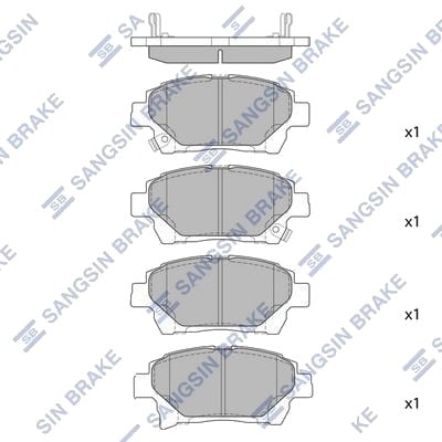 Hi Q SP1718 Bremseklosser