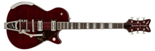Gretsch G6134tfm-Nh Nigel Hendroff Sig. Penguin Dark Cherry Metallic Flame Gretsch G6134tfm-Nh Nigel Hendroff Sig. Penguin Dark Cherry Metallic Flame