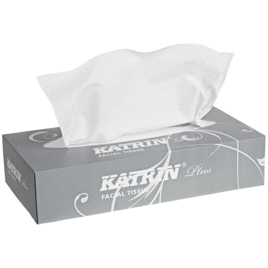 Katrin Ansiktservietter 22.7x11.5 cm (LxB) Hvit 40 Forpakning(er) / Sett