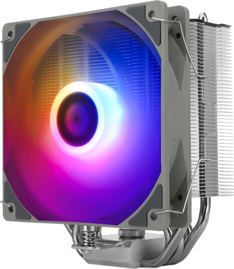 Thermalright Assassin King 120 SE ARGB CPU-luftkjøler 120mm Aluminium Svart/Grå