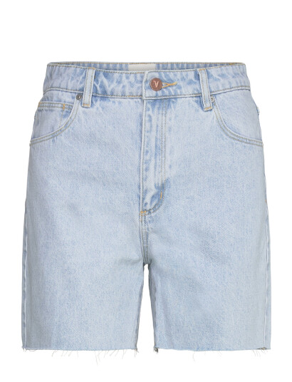 ABRAND A Claudia Cut Off Bleached Stone - Blue - 30 ABRAND A Claudia Cut Off Bleached Stone - Blue - 30