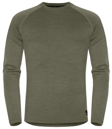 Urberg Men's Selje Merino-bamboo Top Deep Lichen Green L