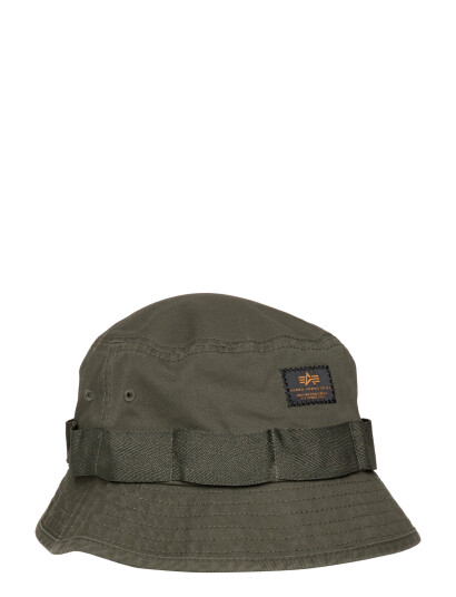 Alpha Industries Washed Out Bucket Hat Khaki green ONE SIZE Alpha Industries Washed Out Bucket Hat Khaki green ONE SIZE