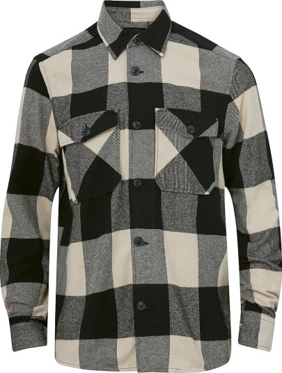 ONLY & SONS Overshirt onsMilo Life LS Check Svart
