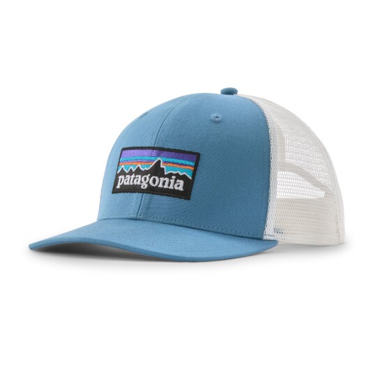 Patagonia P 6 Trucker Hat Shore Blue Mid Crown