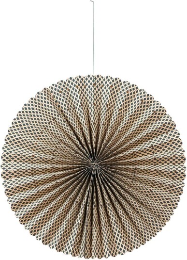 Broste Copenhagen Stella rosette adventsstjerne M Forest green-natural