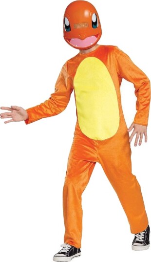 Pokémon Kostyme Charmander 10-12 år Pokémon Kostyme Charmander 10-12 år