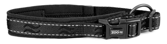 Justerbart Hundehalsbånd Rufus 20 mm Svart 30-40 cm