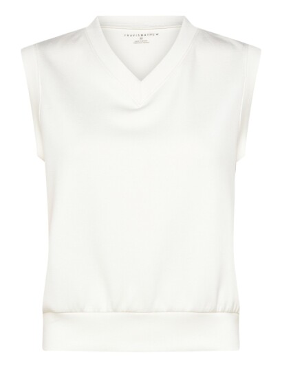 TravisMathew Skyloft Soft Vest White L
