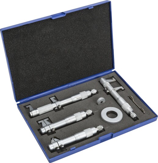 Dasqua 505087 Mikrometer 4 Deler 5-100 mm Dasqua 505087 Mikrometer 4 Deler 5-100 mm