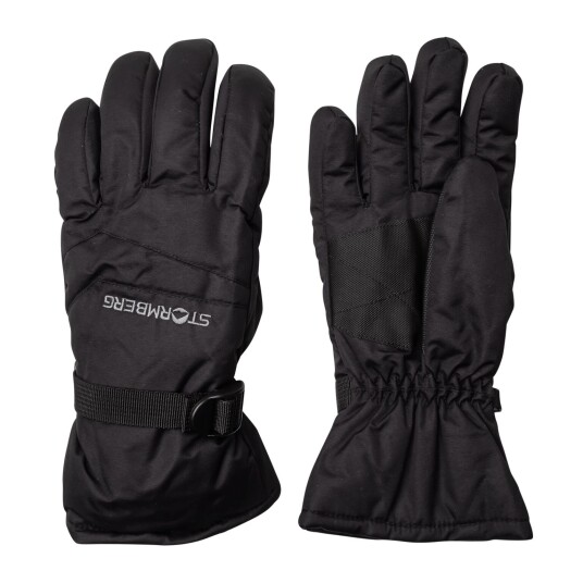Stormberg Alpine Gloves Nos 23/24, ski- og snowboardhansker, herre Jet Black Stormberg Alpine Gloves Nos 23/24, ski- og snowboardhansker, herre Jet Black