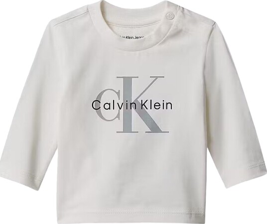 Calvin Klein Genser Monolog Tofu White Calvin Klein 68 Genser Hvit 62
