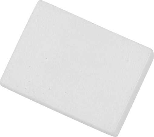 Ansell Lighting endestykke sparkling uten hull 11,3x35,5 mm hvit
