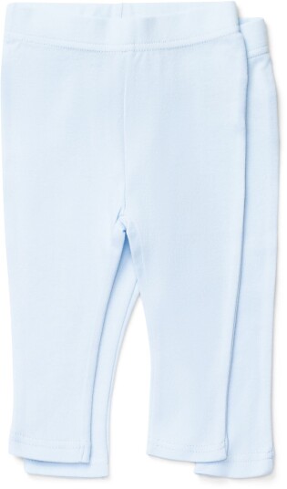 Tiny Treasure Lexi Leggings 2-Pack Baby Blue 68 Tiny Treasure Lexi Leggings 2-Pack Baby Blue 68