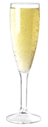Elite champagneglass i plast 18 cl