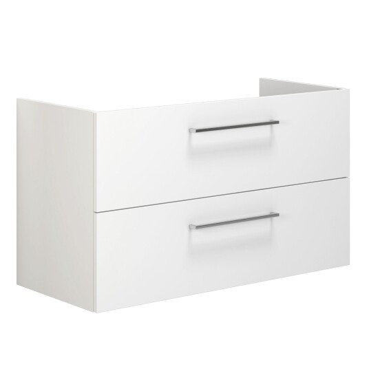 Dansani Mido+ servantskap, 100x44 cm, matt hvit Dansani Mido+ servantskap, 100x44 cm, matt hvit