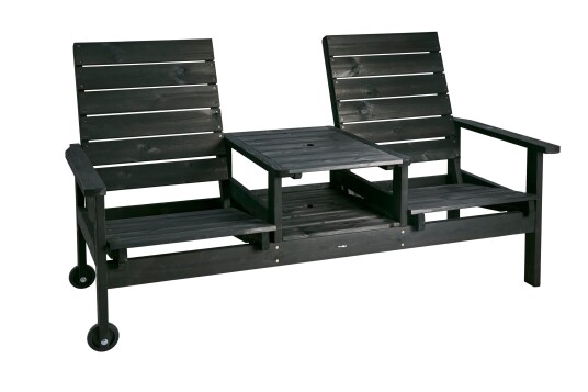 Brafab Du o Ja 2 seters sofa Svart 172 x 85 cm Svart