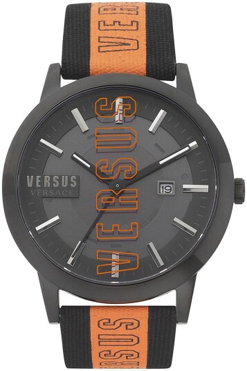 Versus by Versace Herreklokke VSPHN0220 Barbes Grå/Lær Ø44 mm