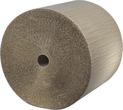 Coated Boblefolie 1000 Mm X 75.00 M 3 Lag Coex Film Brun Lille Boble Pose A 1 Rulle