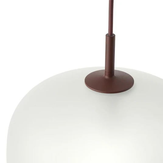 Muuto Rime Pendellampe 25 cm Deep Red