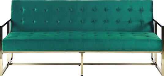 Ordsbo Sofa 3 seter Gull/Grønn