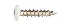 Fastex 125400190040 Fasadeskrue 1000-pakk Stainlex 4,0 x 19 mm Blank Innfesting
